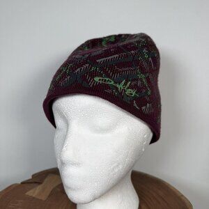 Y2K Oakley Full Graphic Print Beanie